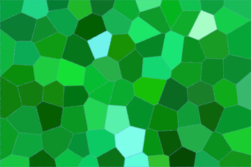 Obraz na płótnie Canvas green glass texture with stained glass effect generative AI