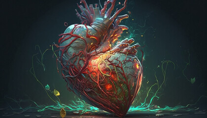 Heart Core, AI Generated
