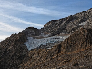 El glaciar del Monte Perdido se está derritiendo