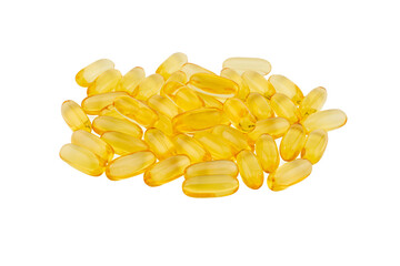 omega-3 - cod liver oil capsules