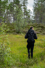 Hiker in Norway