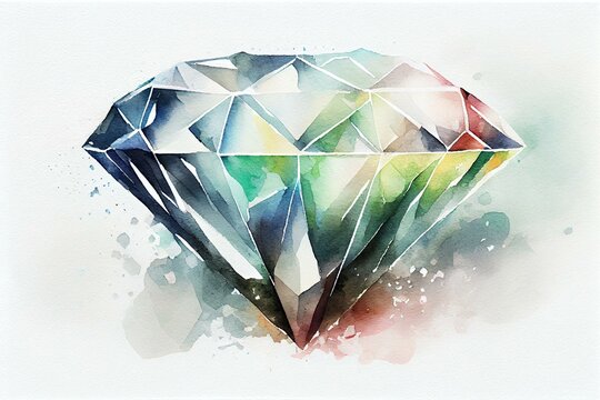 diamonds, gem, brilliant, stone, jewelry, AI Generated