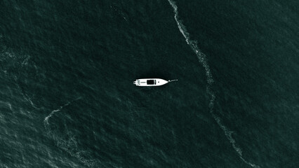 Boat in sea