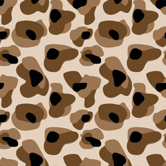 Abstract animal print - seamless pattern