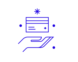Isolated Geometric concept of credit card vector illustration in a flat style for website, mobile app, banner, ui ux design, web design, business, marketing, landing page,   web development