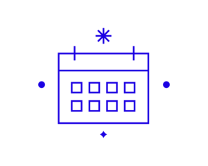 Isolated Geometric concept of calendar  vector illustration in a flat style for website, mobile app, banner, ui ux design, web design, business, marketing, landing page,   web development