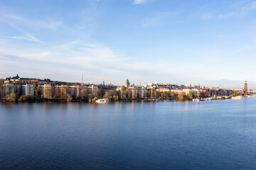 Fototapeta na wymiar Scenic view of Stockholm city