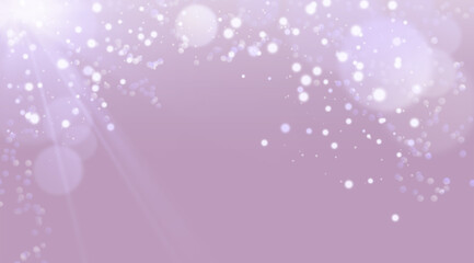 Lavender Lilac colored background with Bokeh