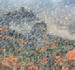 Beautiful abstract background. Vector file for designs.