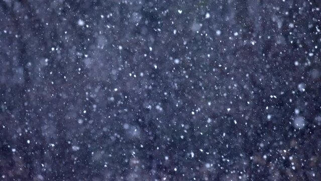 Beautiful snowflakes falling in slow motion. 4K 240fps, graceful and calming natural beauty. I've also posted a chroma keyed version that you can quickly lay over any scenic video.  Kw, slowsnow.