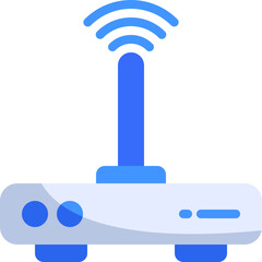 Obraz premium wifi router icon