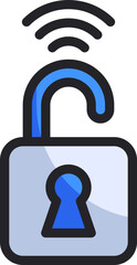 smart unlock icon