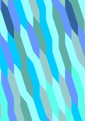 The background image is in blue tones. Alternate with straight lines, used in graphics
