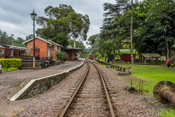 Fototapeta na wymiar Umgeni steam railway station in Inchanga Durban runs steam train and locomotive