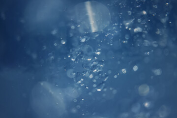 underwater background blue air bubbles abstract