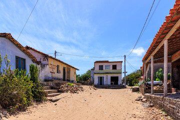 Fototapeta na wymiar região de Mandacaru no Maranhao, local aonde foram gravadas cenas da novela Travessia 