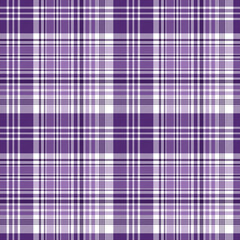 Vibrant Plaid Seamless Pattern - Colorful and bright repeating pattern design