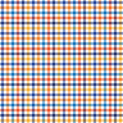 Vibrant Plaid Seamless Pattern - Colorful and bright repeating pattern design