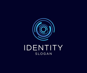 Modern Abstract Technology Logo. Geometric and Futuristic Tech Logo Design