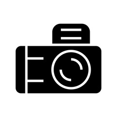 camera icon or logo isolated sign symbol vector illustration - high quality black style vector icons