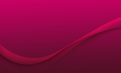 pink dark wave curve on soft gradient color abstract background