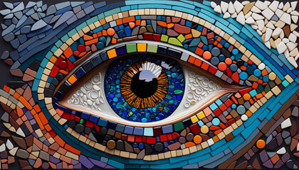 Mosaic eye