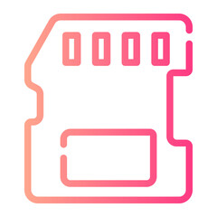 memory gradient icon