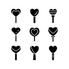 lollipop icon or logo isolated sign symbol vector illustration - high quality black style vector icons
