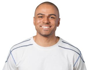 happy young man portrait