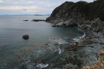 愛媛県　佐田岬半島の風景