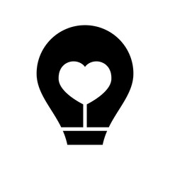 love idea icon or logo isolated sign symbol vector illustration - high quality black style vector icons