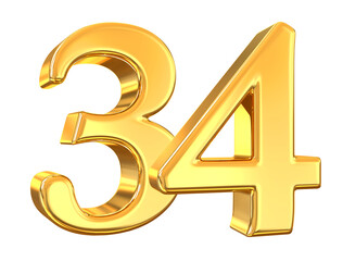 34 Golden Number