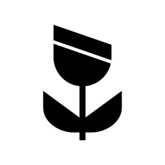 rose icon or logo isolated sign symbol vector illustration - high quality black style vector icons
