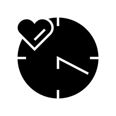time icon or logo isolated sign symbol vector illustration - high quality black style vector icons
