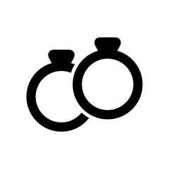 ring icon or logo isolated sign symbol vector illustration - high quality black style vector icons
