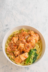 麻婆豆腐ラーメン