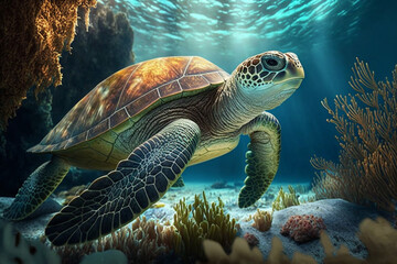 Obraz premium Generative AI