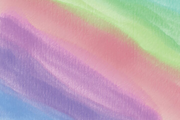 watercolor pastel background hand painted. aquarelle colorful stains on paper