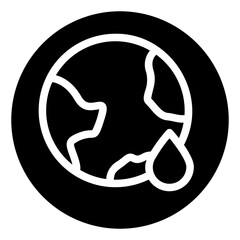 global distribution glyph icon