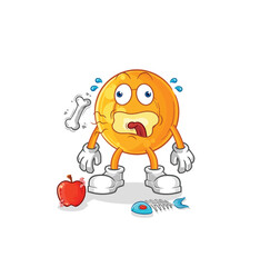 throat lozenges burp mascot. cartoon vector