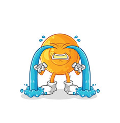throat lozenges crying illustration. character vector