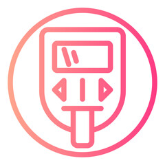 glucometer gradient icon