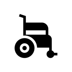 wheelchair glyph icon