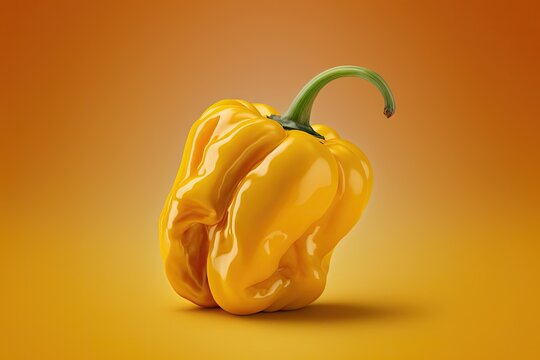 yellow bell pepper - Generative AI
