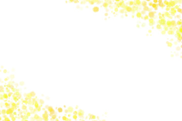 ミモザのフレーム　斜め