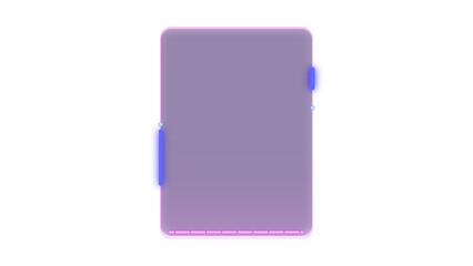 Abstract HUD display infographic sci-fi futuristic frame information