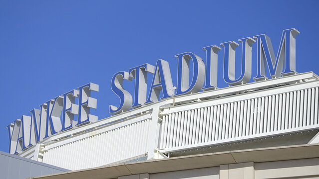 Yankee Stadium in New York - NEW YORK CITY, UNITED STATES - FEBRUARY 14, 2023