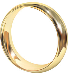 Obraz premium golden rings