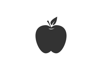 Apple icon illustration isolated vector sign symbol.