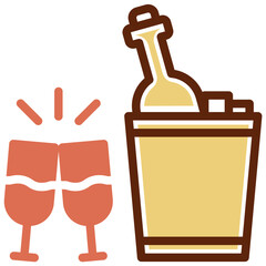 Champagne Icon